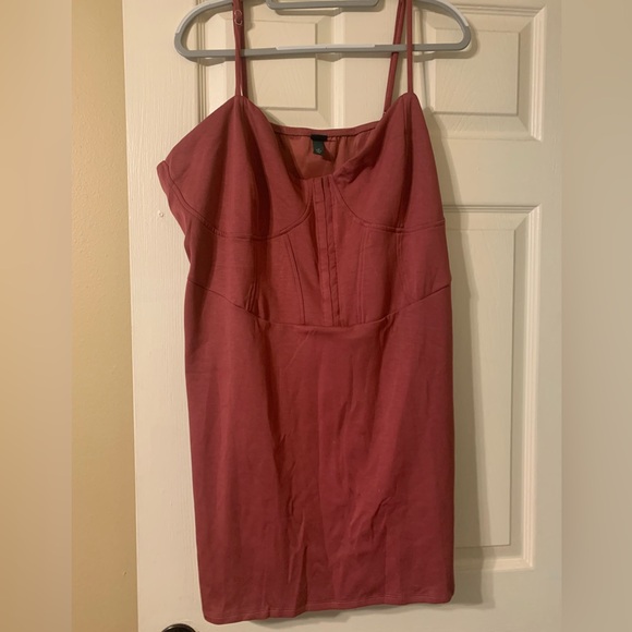 Corset Type Dress MUAVE 3X - Picture 2 of 5